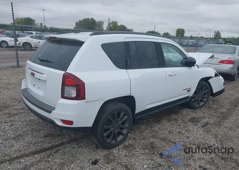 2016 Jeep Compass 75Th Anniversary z USA, uszkodzony, nr VIN 1C4NJCBB4GD763371